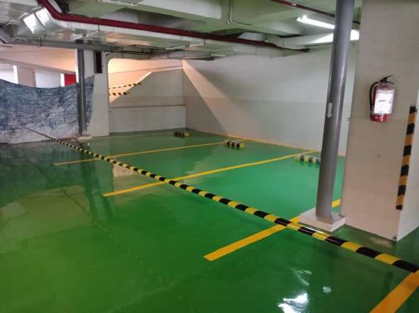 Epoxy SL Flooring Apartemen Windsor Puri
